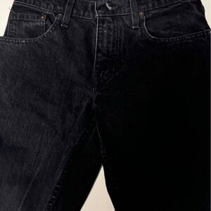 Arizona Flex Slim Straight Black Jeans - Size 28X32